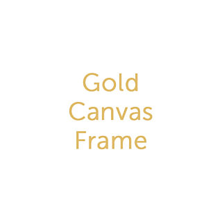 Canvas + Gold Frame