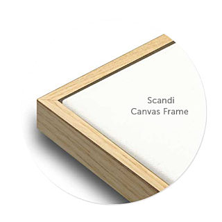 Canvas + Scandi Frame